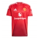 Manchester United Matthijs de Ligt #4 Tricou Fotbal Replică 2024-25 Barbati Acasa